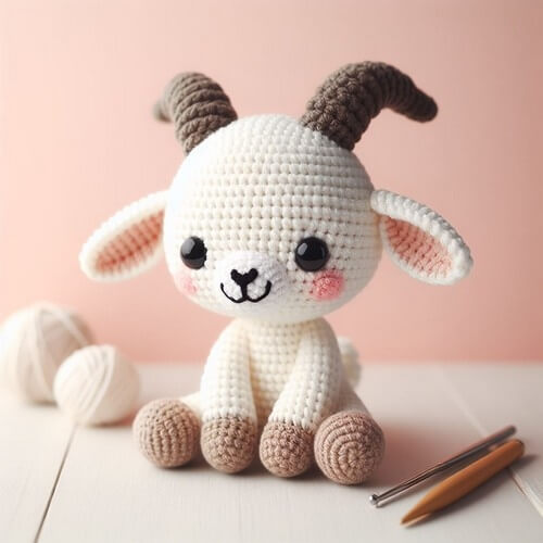 Cute Goat Amigurumi