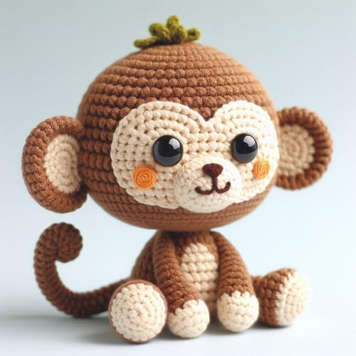 Cute Monkey Amigurumi