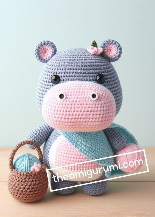 Hippo Lina Amigurumi