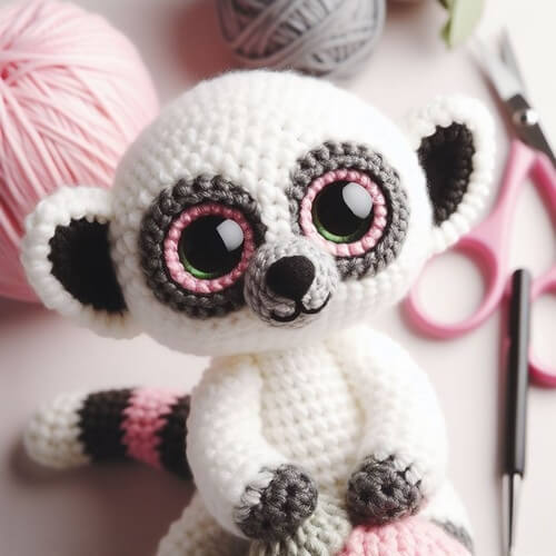 Lemur Amigurumi