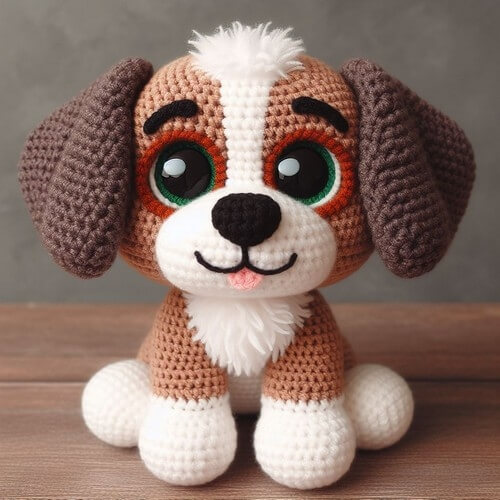 Puppy Bruno Amigurumi