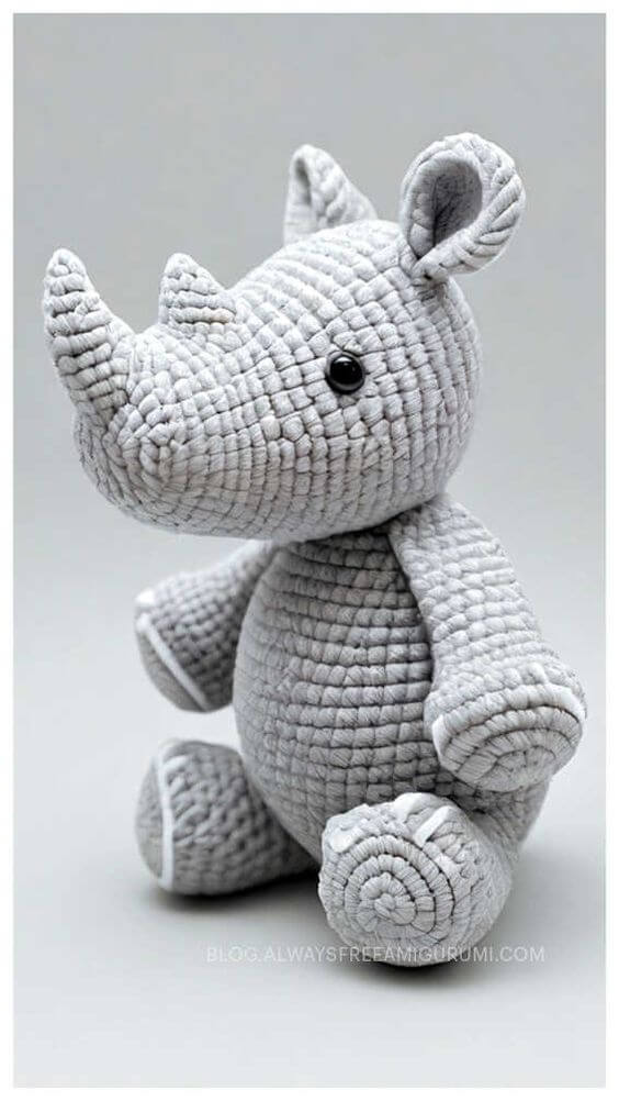 Rhino Amigurumi