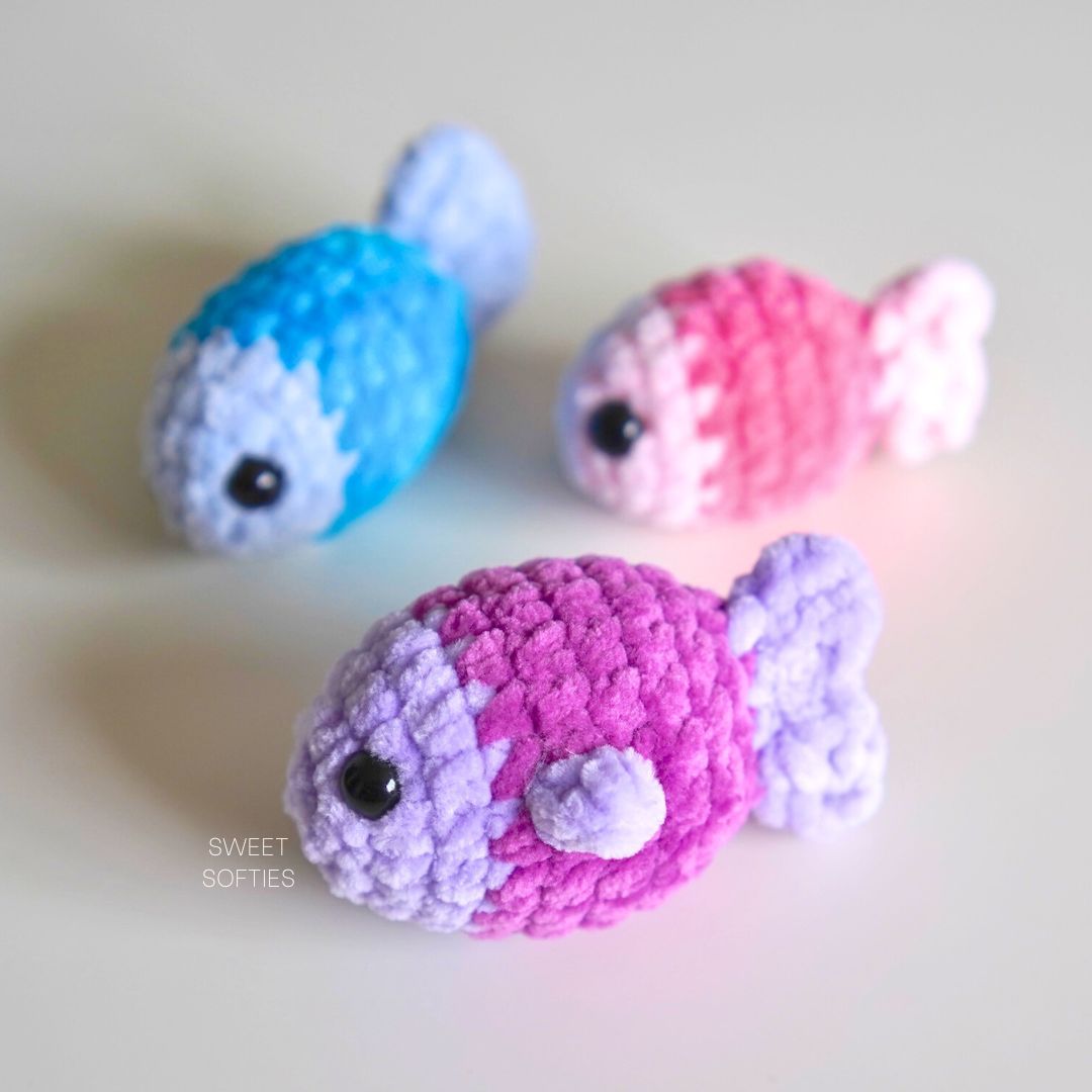 Sweet Softies: Mini Minnows · Free Amigurumi Crochet Pattern