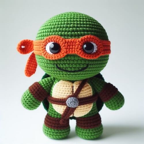 Teenage Mutant Ninja Turtle Amigurumi