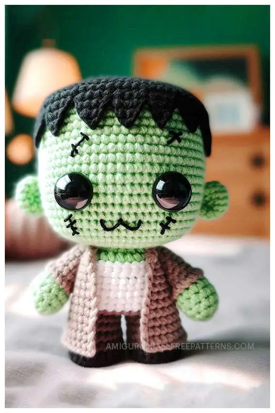 Amigurumi Frankenstein Crochet Free Pattern