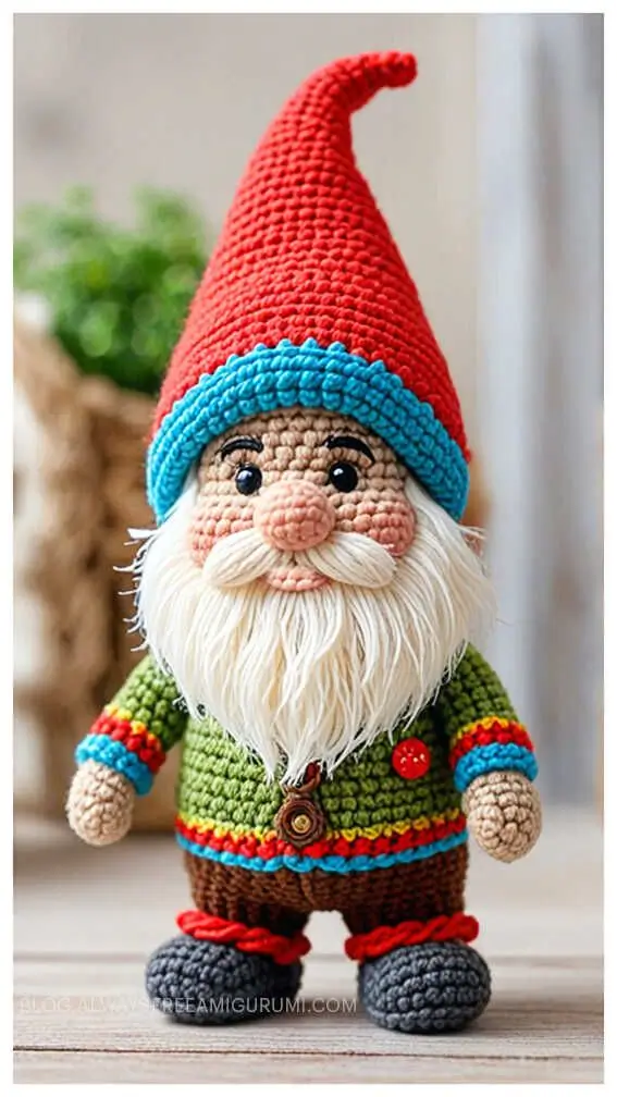 Amigurumi Gnome Free Pattern