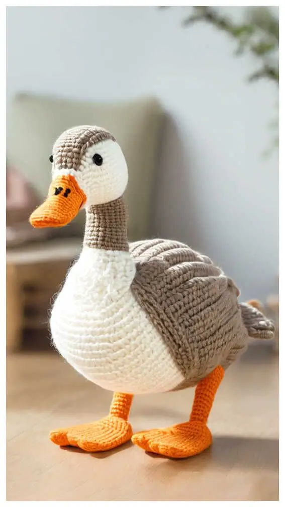 Amigurumi Goose Crochet Free Pattern