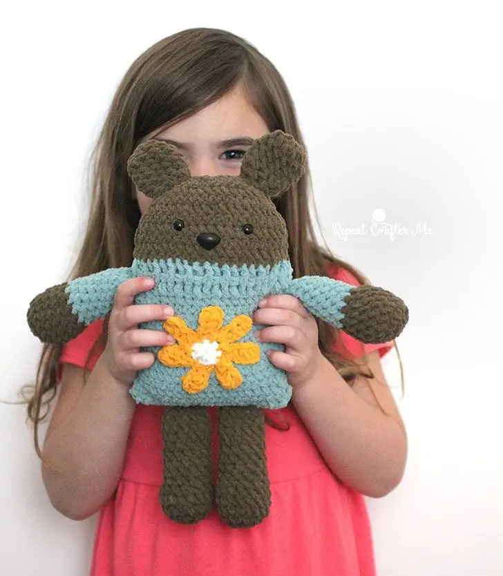 Bernat Crochet Square Bear