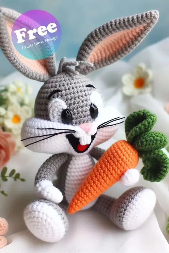 Bugs Bunny Amigurumi - Free Idea - Crafts Ideas