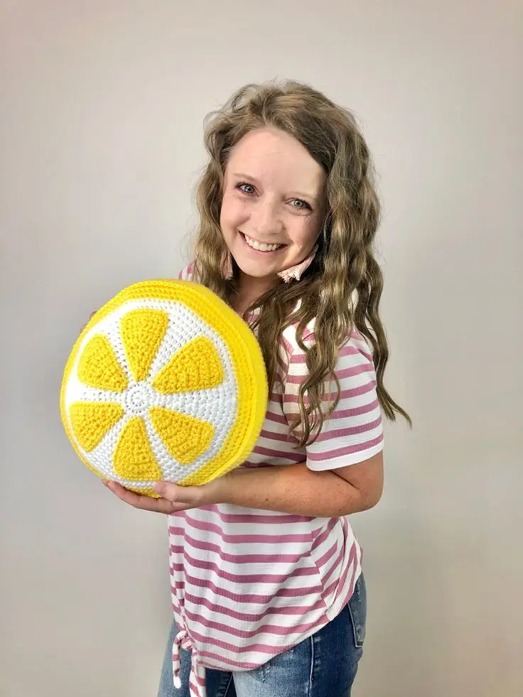 Crafty Lemon Pillow