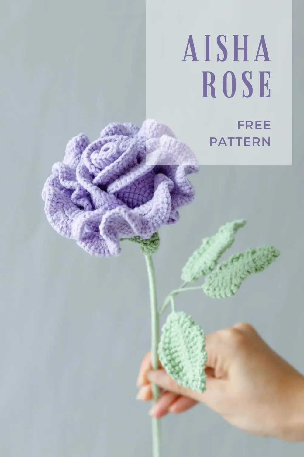 Crochet Aisha Rose - Free Pattern