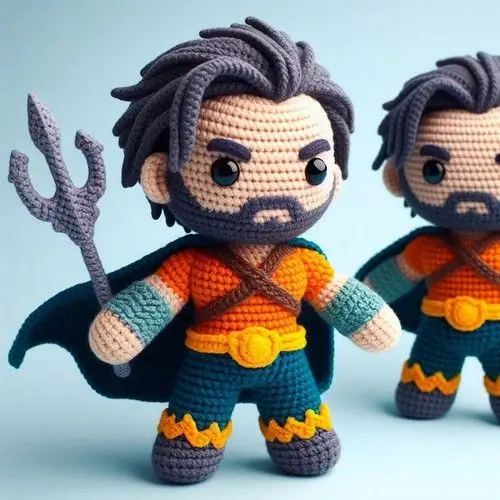 Crochet Aquaman Amigurumi Idea