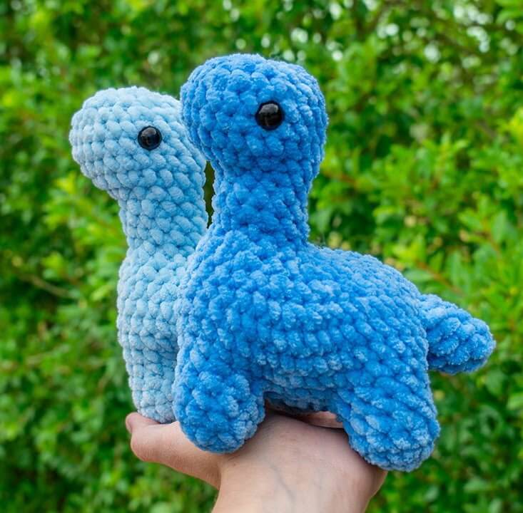 Crochet Brontosaurus Pattern