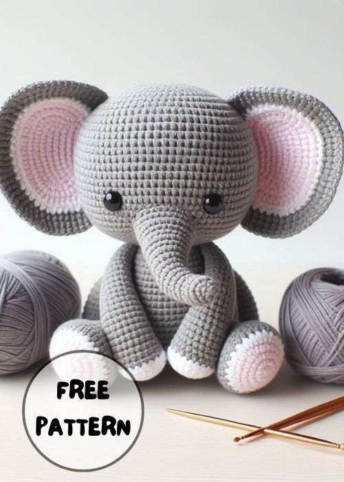 Crochet Elephant Amigurumi Idea And Patterns