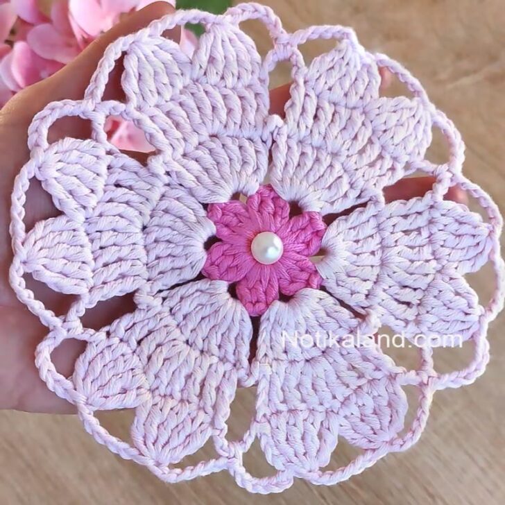 Crochet Flower Doily