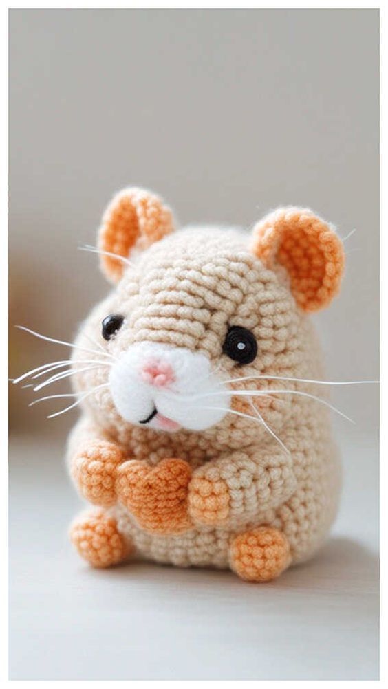 Crochet Hamster Amigurumi Free Pattern