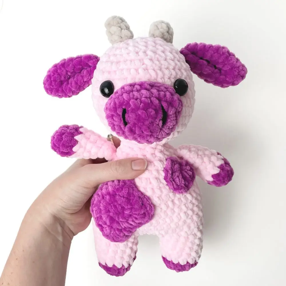 Crochet Strawberry Cow - Free Crochet Pattern