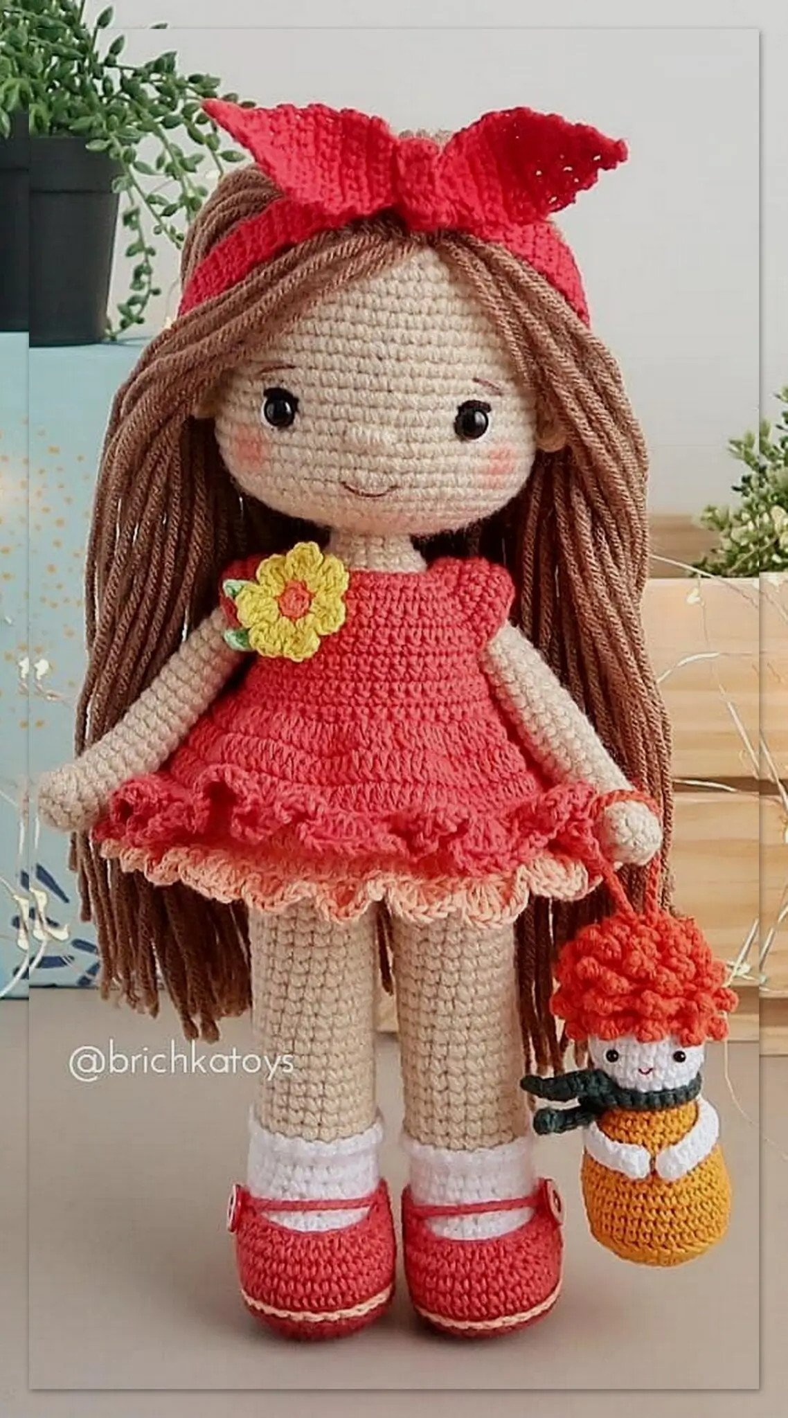 Doll Rosa Amigurumi Free Crochet Pattern