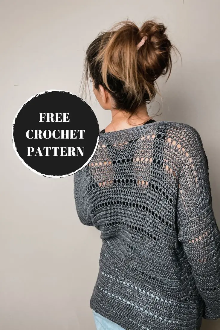 Free Crochet Pattern- Summer Cardigan