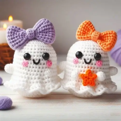 How to Crochet Ghost Amigurumi