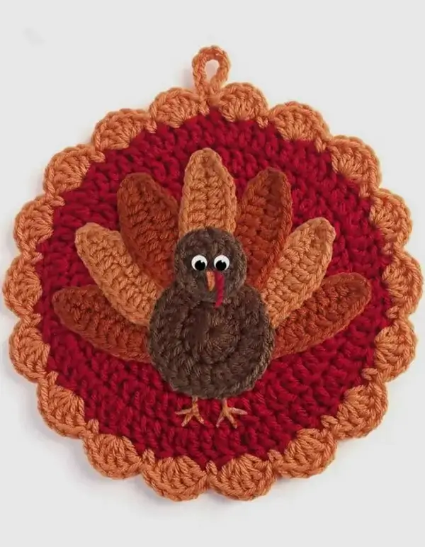 Little Gobbler Decorative Potholder