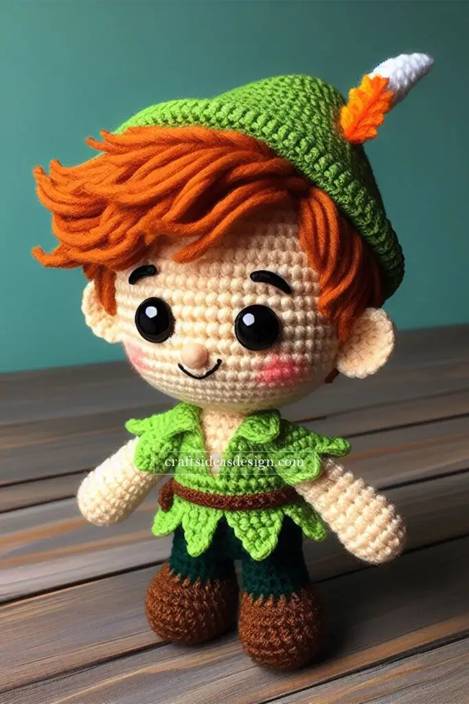 Peter Pan Amigurumi - Crafts Ideas