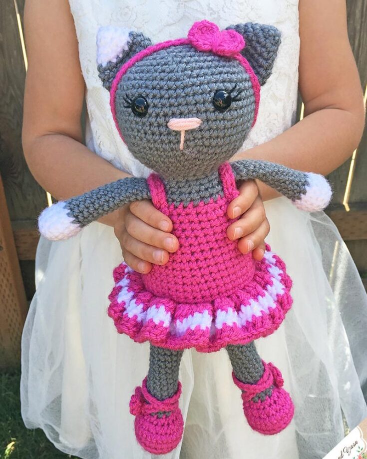 Amigurumi Ballerina Kitten