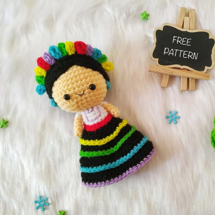 Amigurumi Mexican Doll Pattern