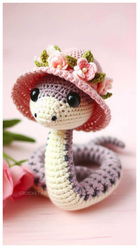 Amigurumi Snake Crochet Free Pattern