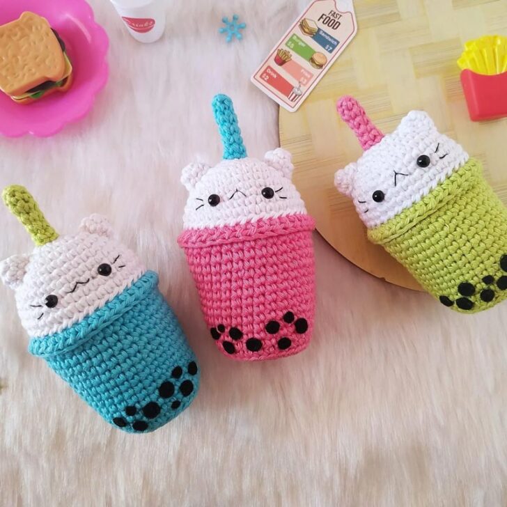 Boba Cat Amigurumi Pattern