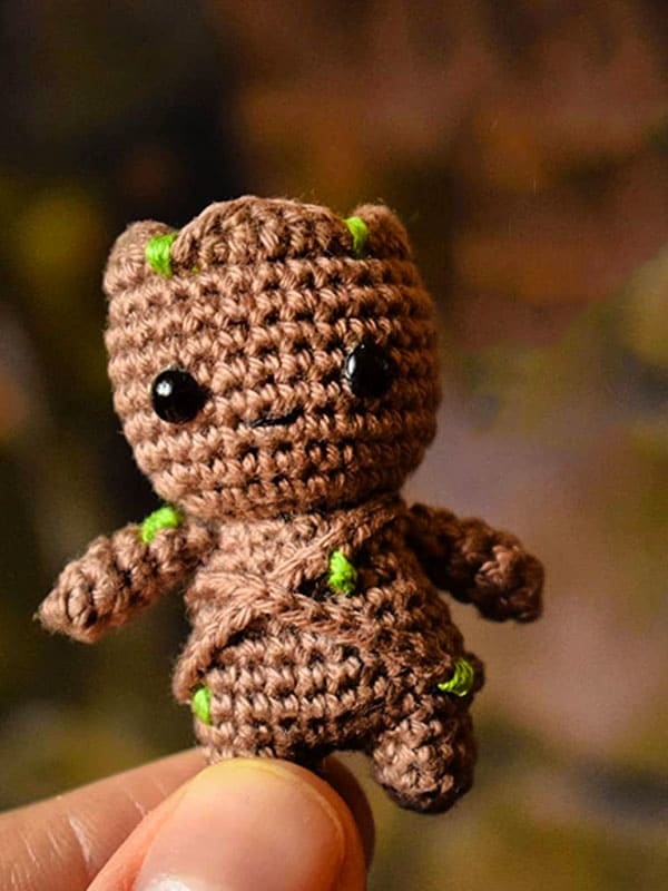 Crochet Baby Groot Amigurumi Free Pattern | PDF | Amigurumi | Crochet