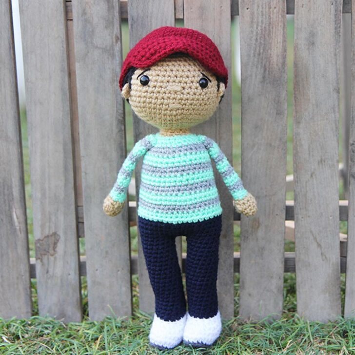 Crochet Boy Doll Zayd