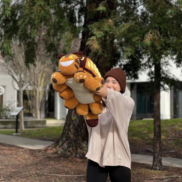 Crochet Catbus From Totoro