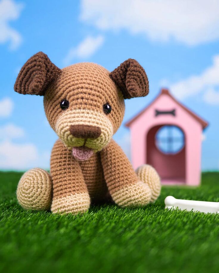 Crochet Dog Amigurumi Pattern