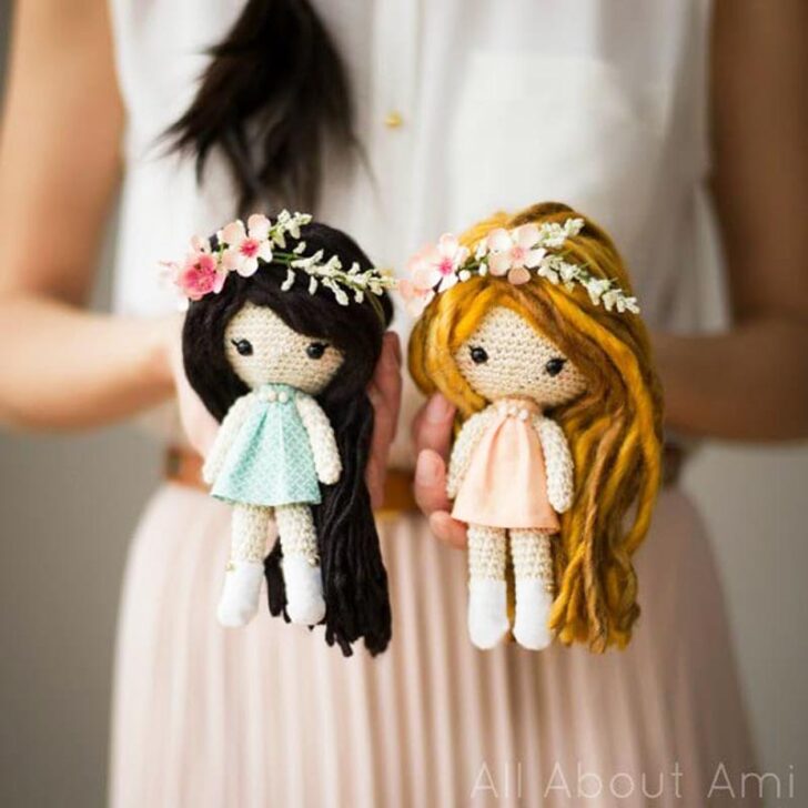 Crochet Primrose Dolls