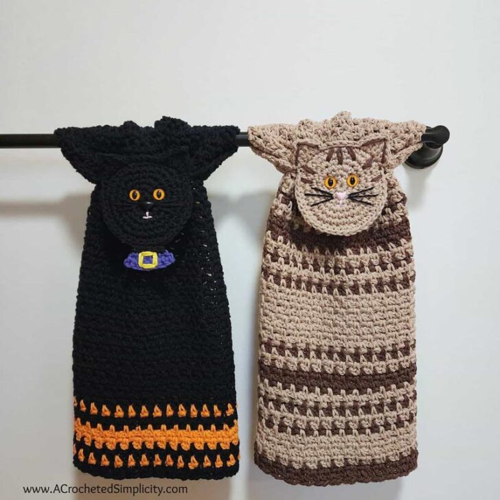 Kitty Cat Hand Towel