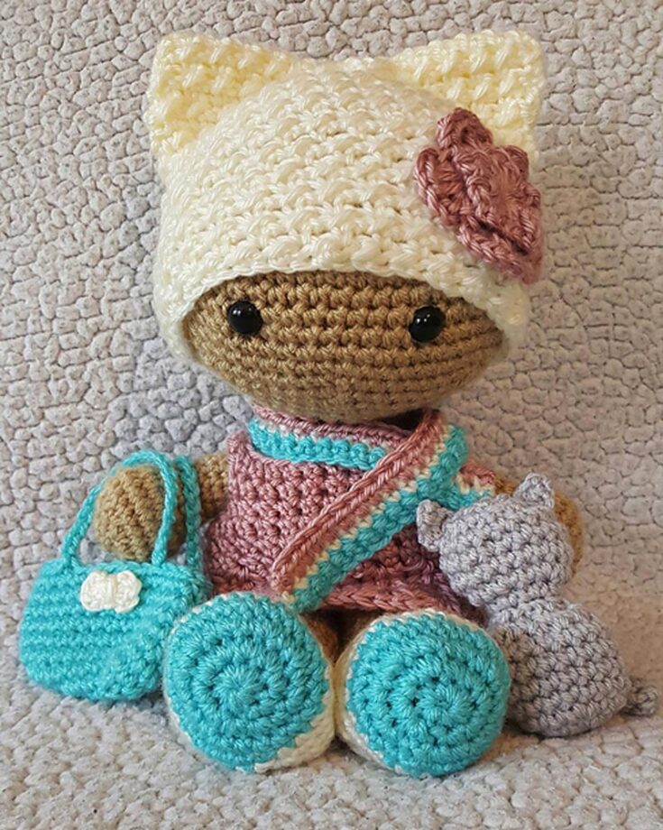 Maddy Doll Crochet Stuffie