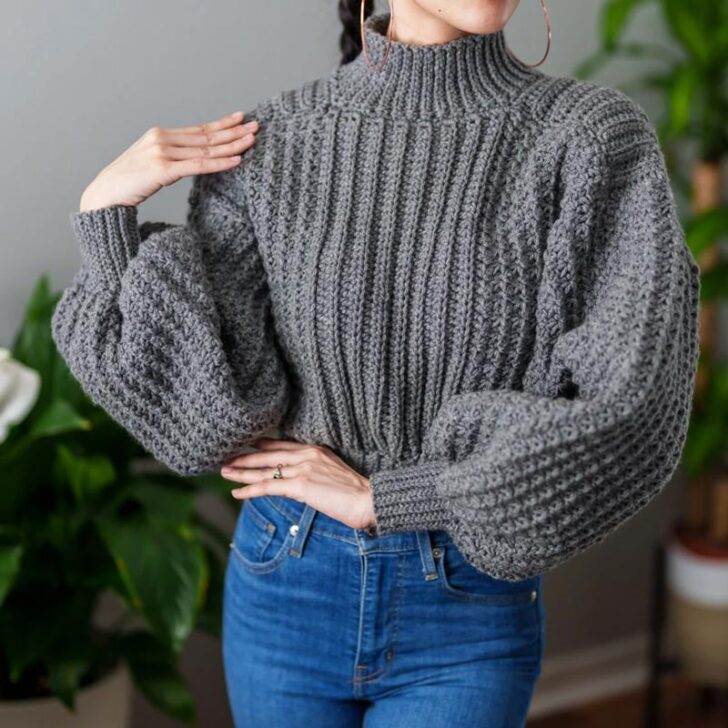 Mock Neck Sweater