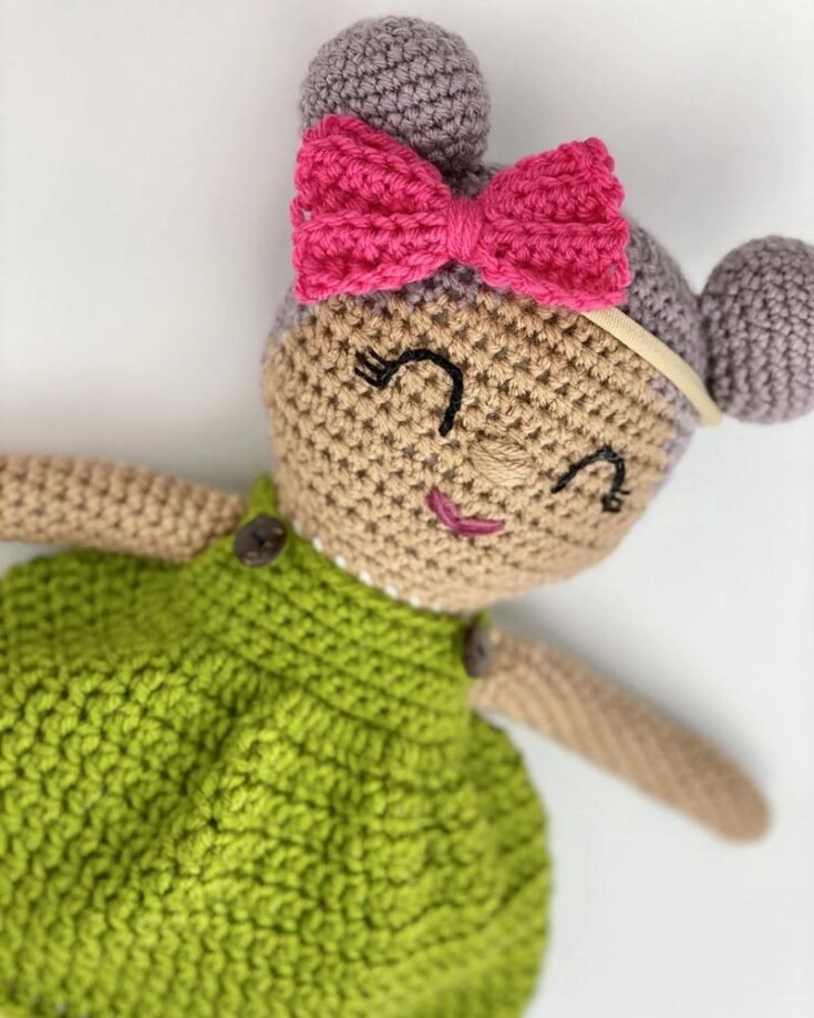 No Sew Amigurumi Rag Doll