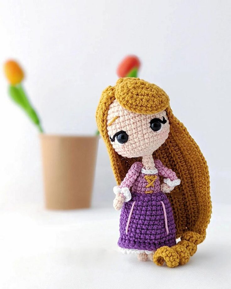 Rapunzel Princess Amigurumi