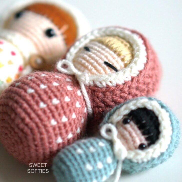 Swaddle Babies Amigurumi Pattern