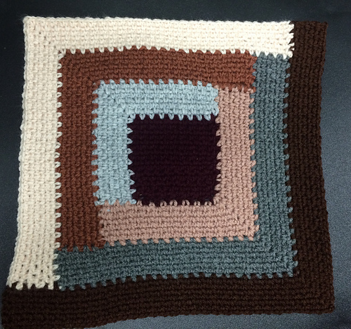 24-Day Log Cabin Afghan