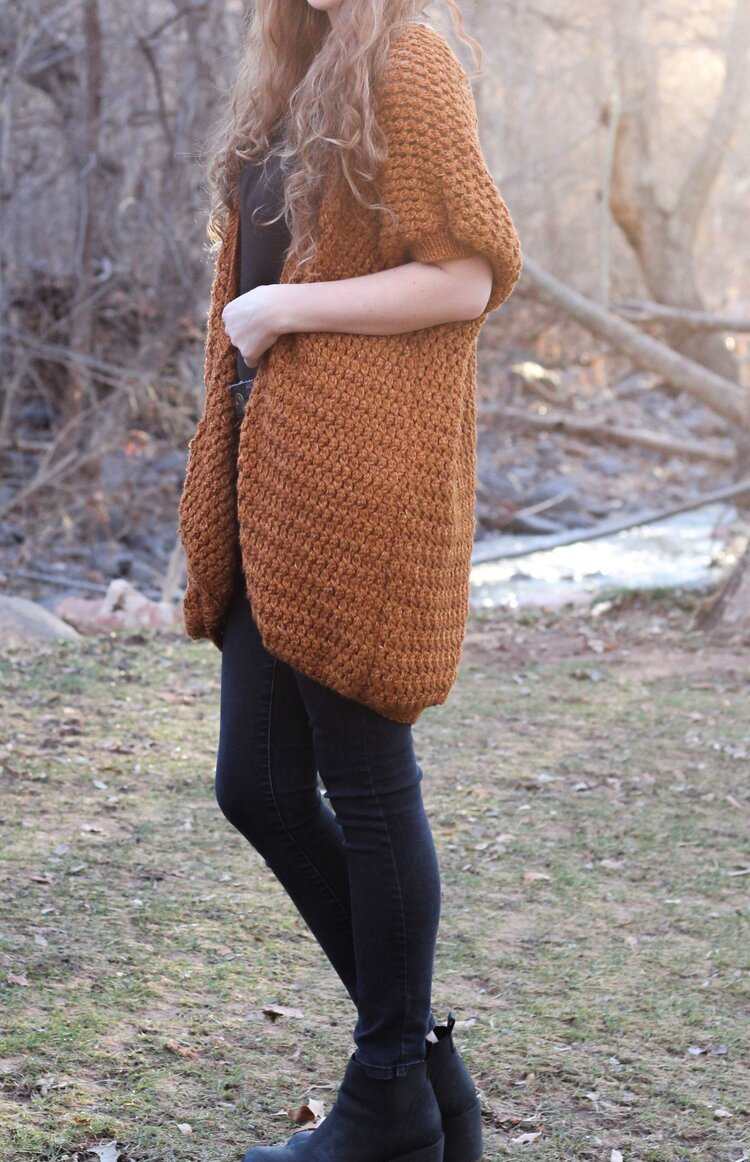 Hudson Cardigan - Free Crochet Pattern