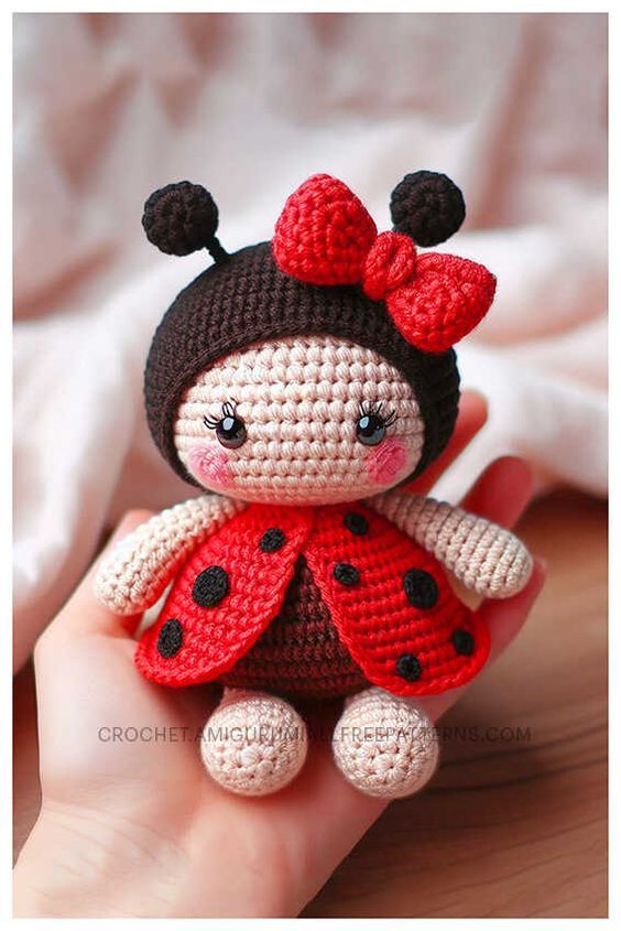 Amigurumi Ladybug Crochet Free Pattern