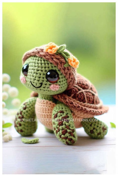 Amigurumi Turtle Crochet Free Pattern