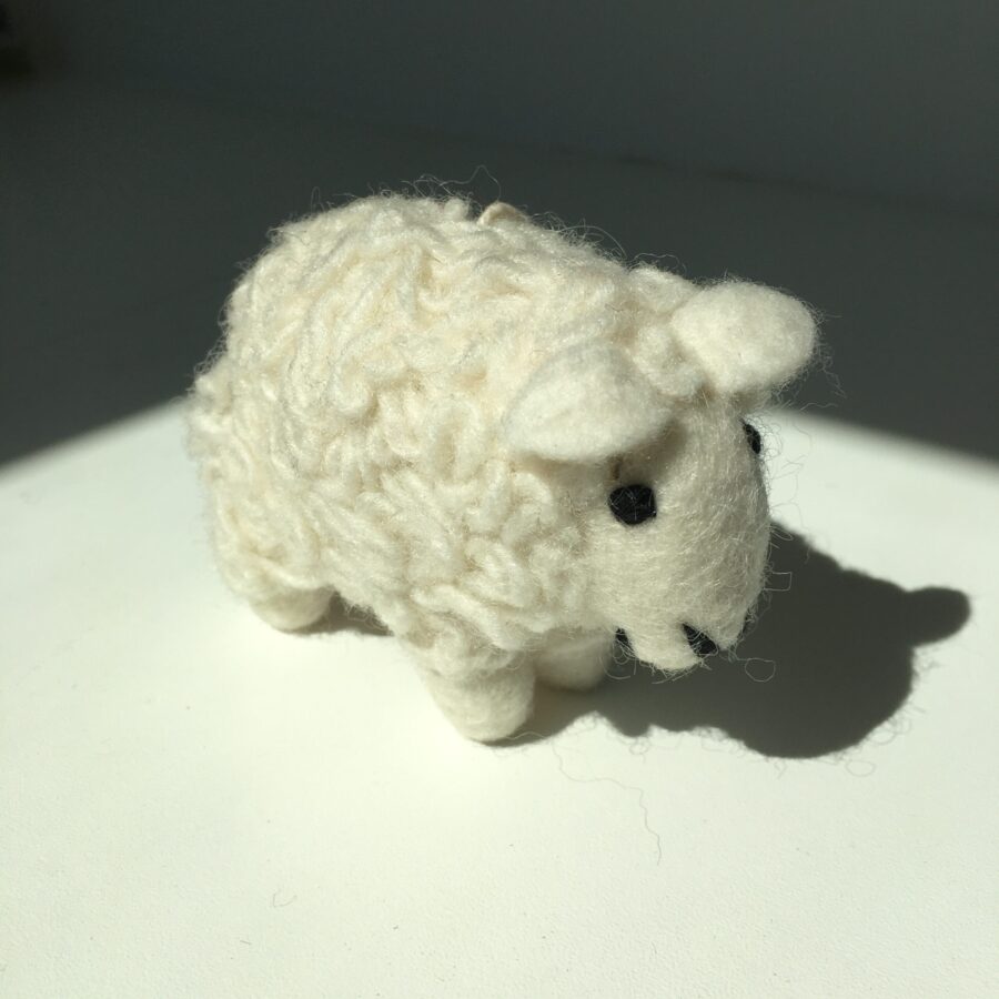 Bedside sleepy sheep