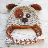 Crochet Puppy Hat Pattern