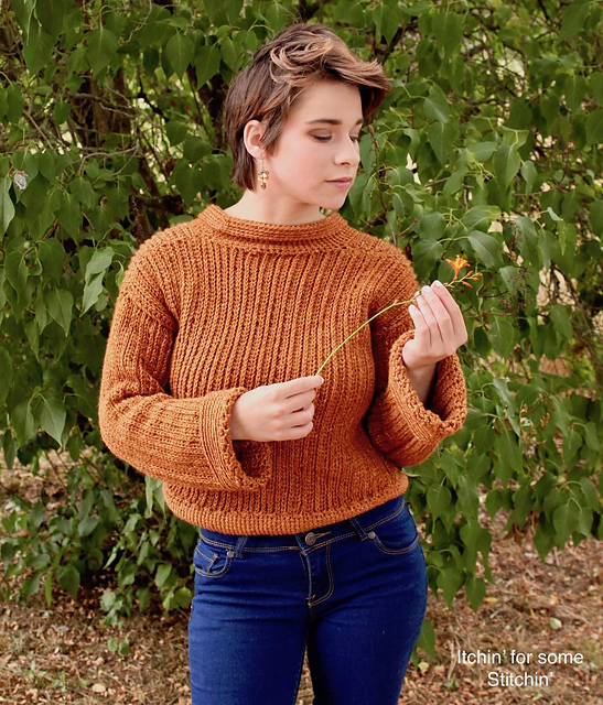 Easy Ribbed Sweater