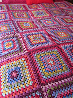 leahmax's Giant Granny Square Blanket