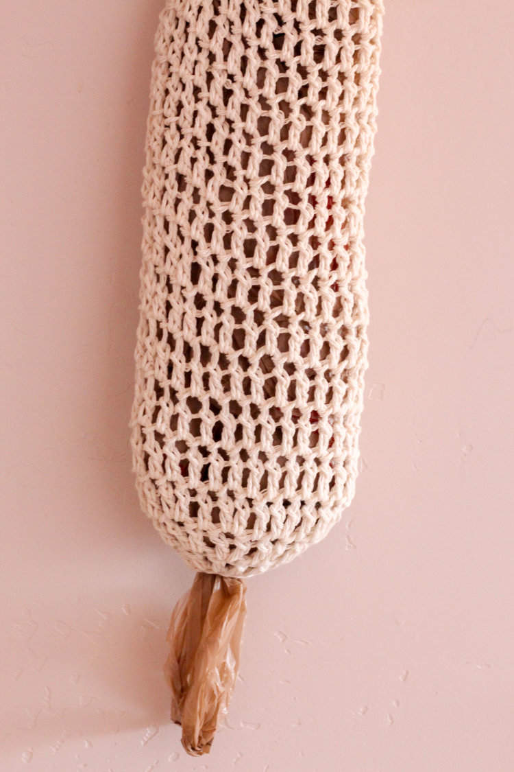 Plastic Bag Holder - Free Crochet Pattern